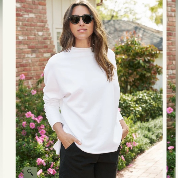 Frank & Eileen Tops - Frank & Eileen 100% Cotton Classic White Top